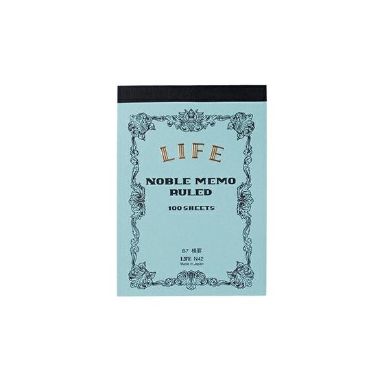 LIFE ノーブルメモB7 横罫 | DELFONICS Web Shop