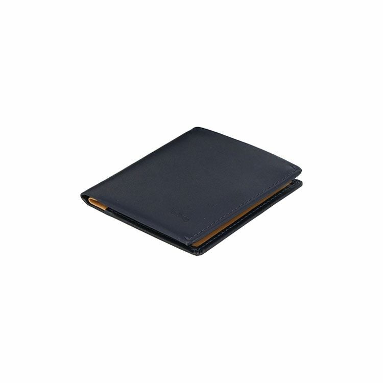 ブラック×ネイビー ノートスリーブ Note ベルロイ | レザーの薄型二つ折り財布 | Edition Premium – Sleeve 文房具・ステーショナリー