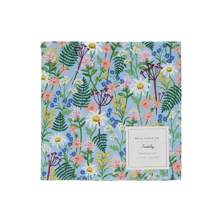 RIFLE PAPER CO. ハンカチクロス マーガレット