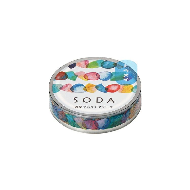 キングジム SODA 透明マスキングテープ 10mm | DELFONICS Web Shop