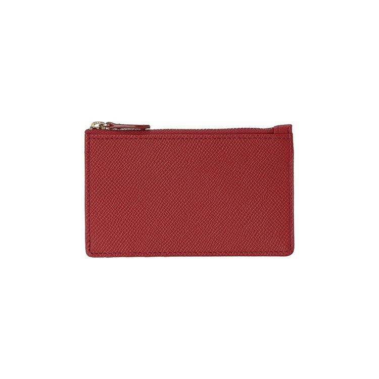 【正規品】Fossil カードケース フォッシル　レザー ジップ レッド 別注オリジナル本革】Richesse ジップカードケース | DELFONICS Web Shop
