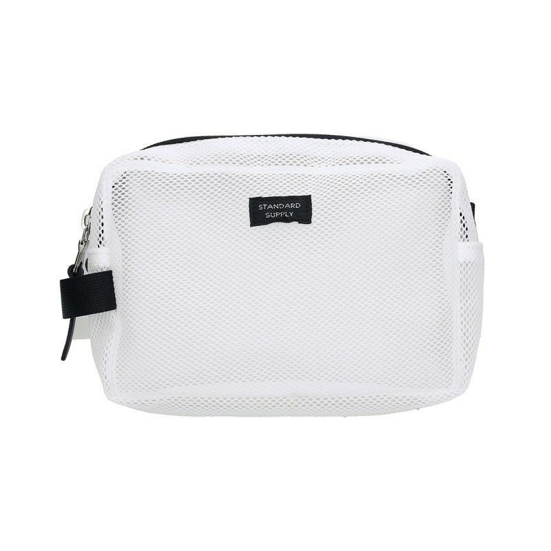 STANDARD SUPPLY ECO STEP MESH 2ルームスクエアポーチM | DELFONICS