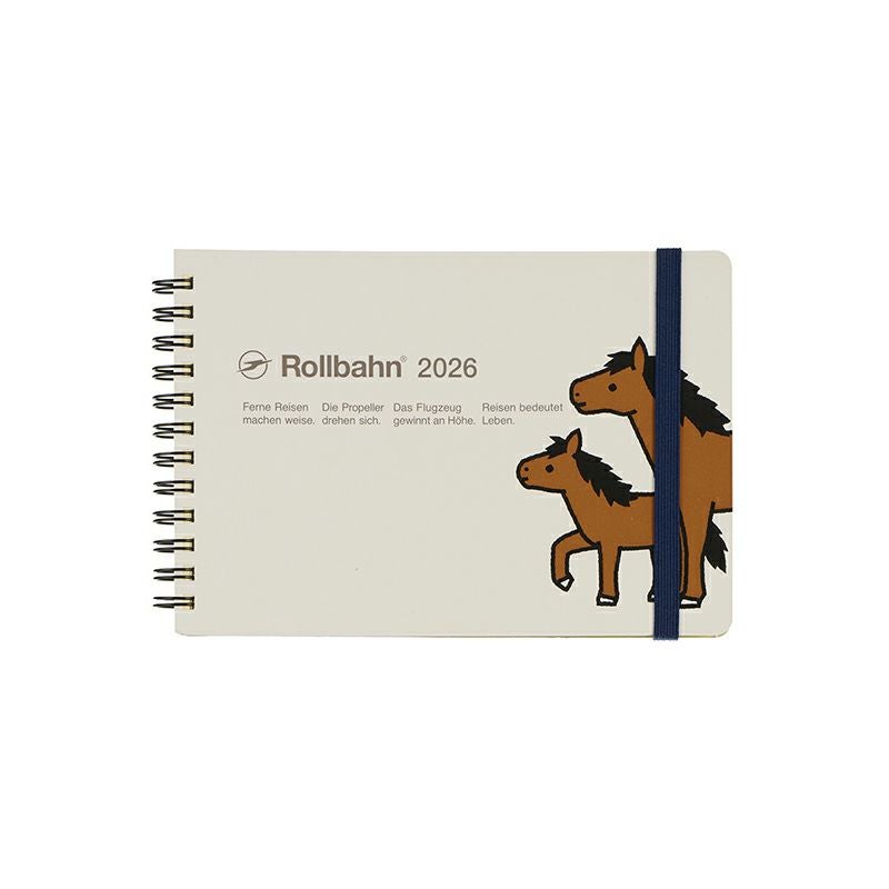 新品未使用　rollbahn 大相撲 ロルバーンダイアリー ポニー 横型 L | DELFONICS Web Shop