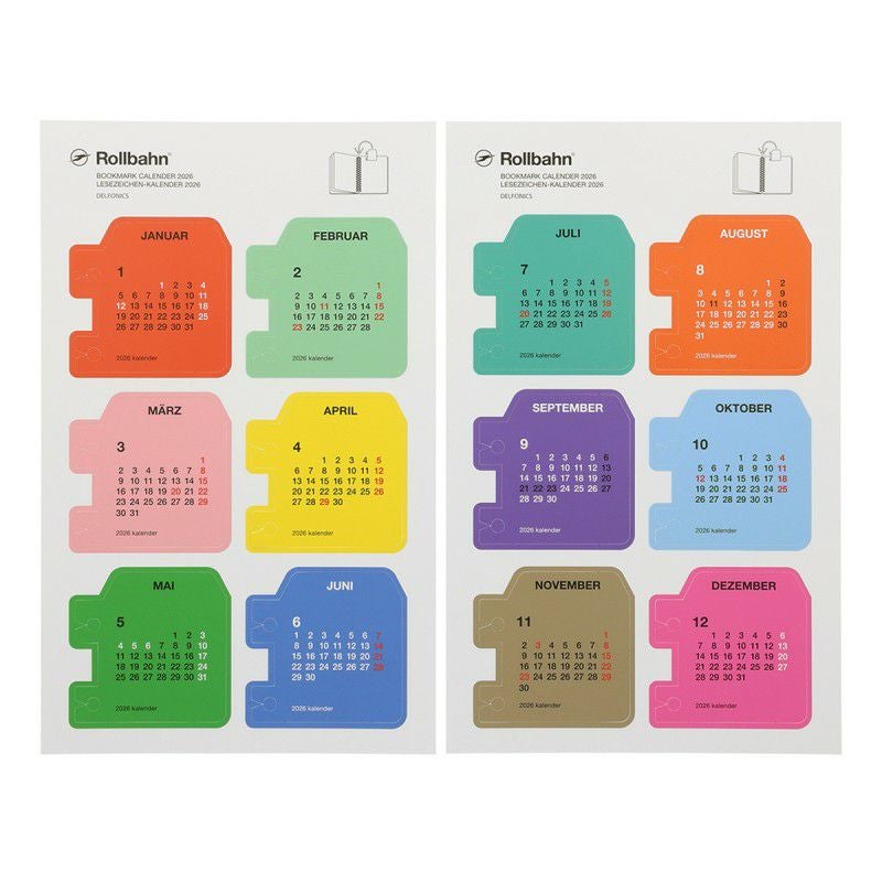 ロルバーン ブックマーク カレンダー | DELFONICS Web Shop