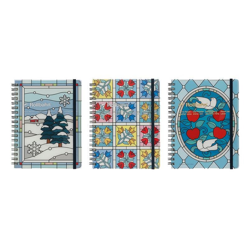 ロルバーン ポケット付メモ ステンドグラス L | DELFONICS Web Shop