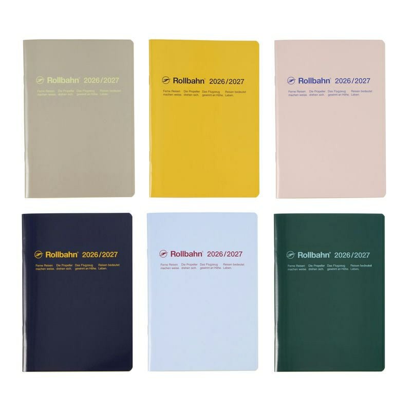 【ロルバーン】Rollbahn ノートセット 6冊 ロルバーン ノートダイアリー B6 | DELFONICS Web Shop