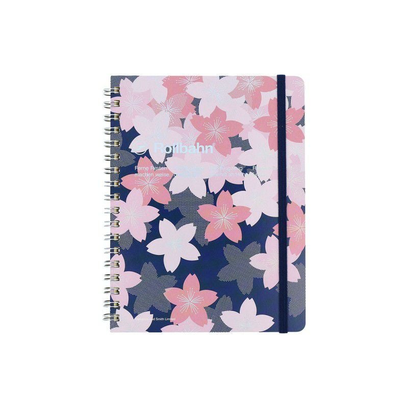 ロルバーン 桜 チェリーブロッサム ライトパープル Lサイズ　新品 直営店限定】ロルバーン ポケット付メモ チェリーブロッサム L