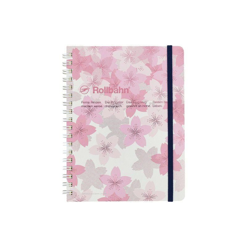 ロルバーン 桜 チェリーブロッサム ライトパープル Lサイズ　新品 直営店限定「ロルバーン ポケット付メモ チェリーブロッサム L