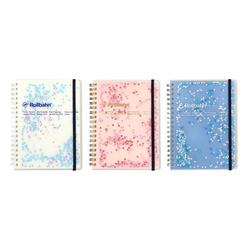 【新品 未開封】ロルバーン　グリッター　4冊セット ロルバーン ポケット付メモ グリッター L | DELFONICS Web Shop